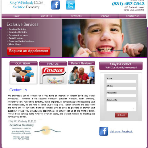 Dentist Website